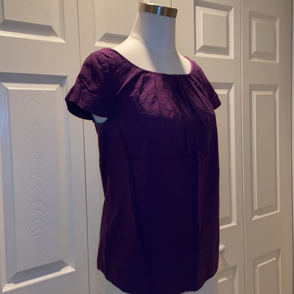 Limited Cap Sleeve Piqued Top - Picture 7 of 7